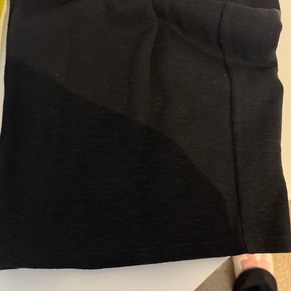 EILEEN FISHER Women's Wide Straight Leg Elastic Waist Pants size Small Black - Picture 15 of 15